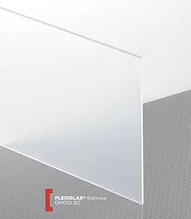 Pleksiglas DUAL SATEN